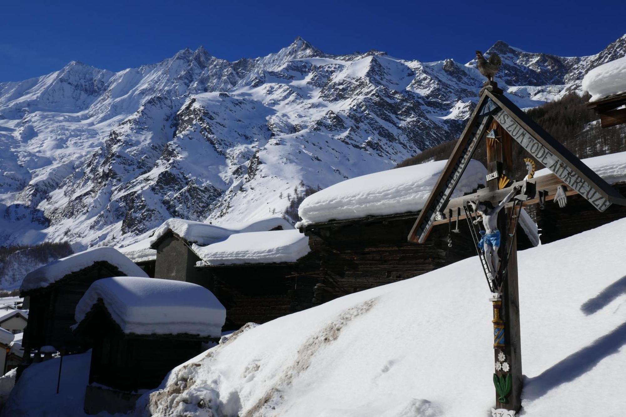 Châlet Birkhahn Saas Fee Exterior foto