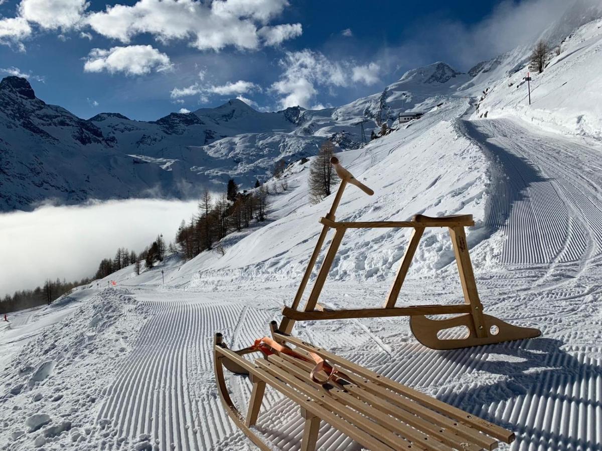 Châlet Birkhahn Saas Fee Exterior foto