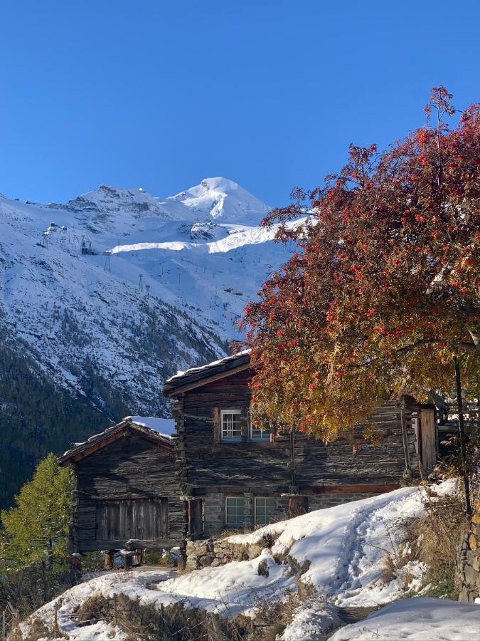 Châlet Birkhahn Saas Fee Exterior foto